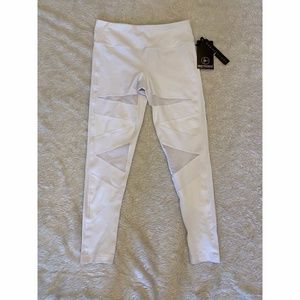 White Workout Gym Pants / Leggings